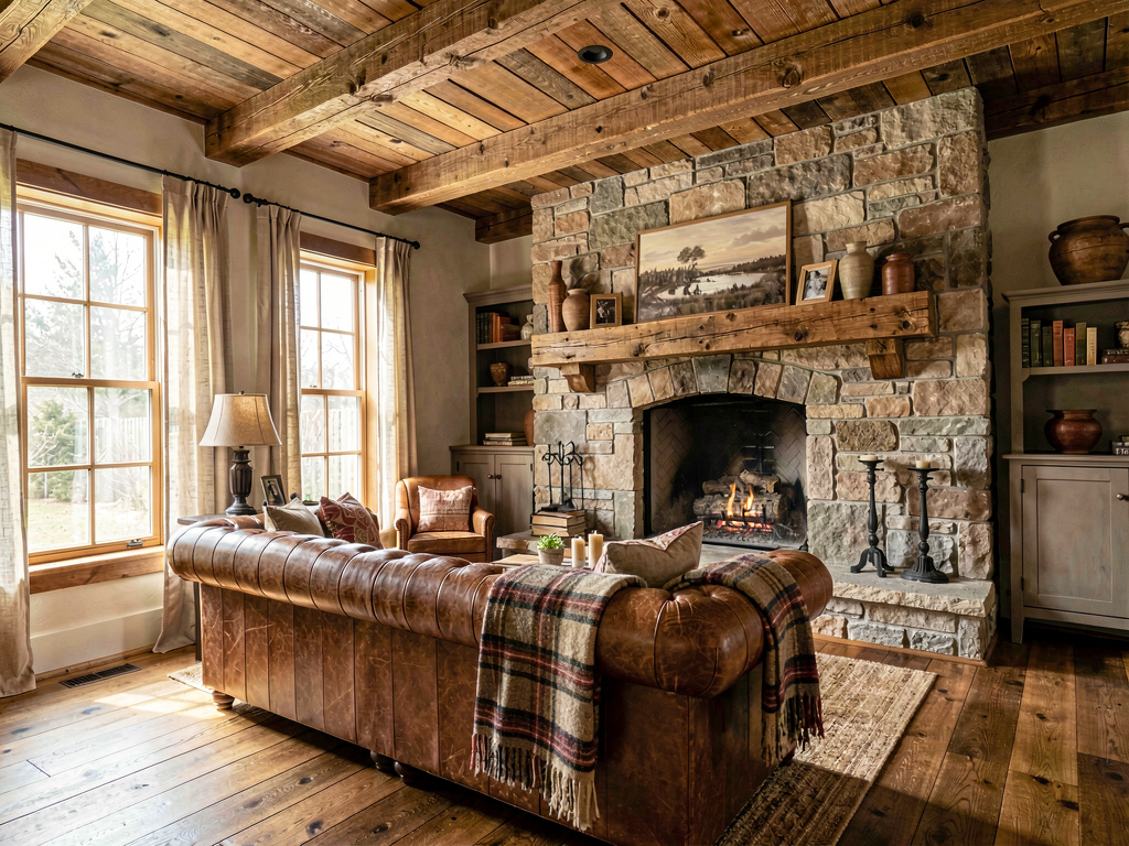 Rustic interior design: bring warmth to any room