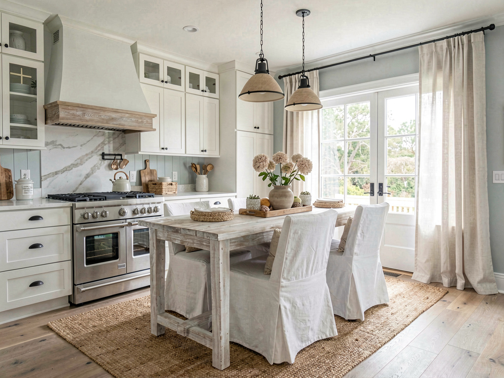 Coastal kitchen design