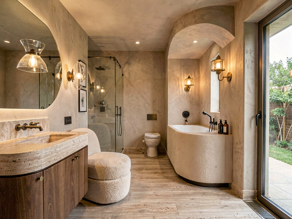 Contemporary bathroom design