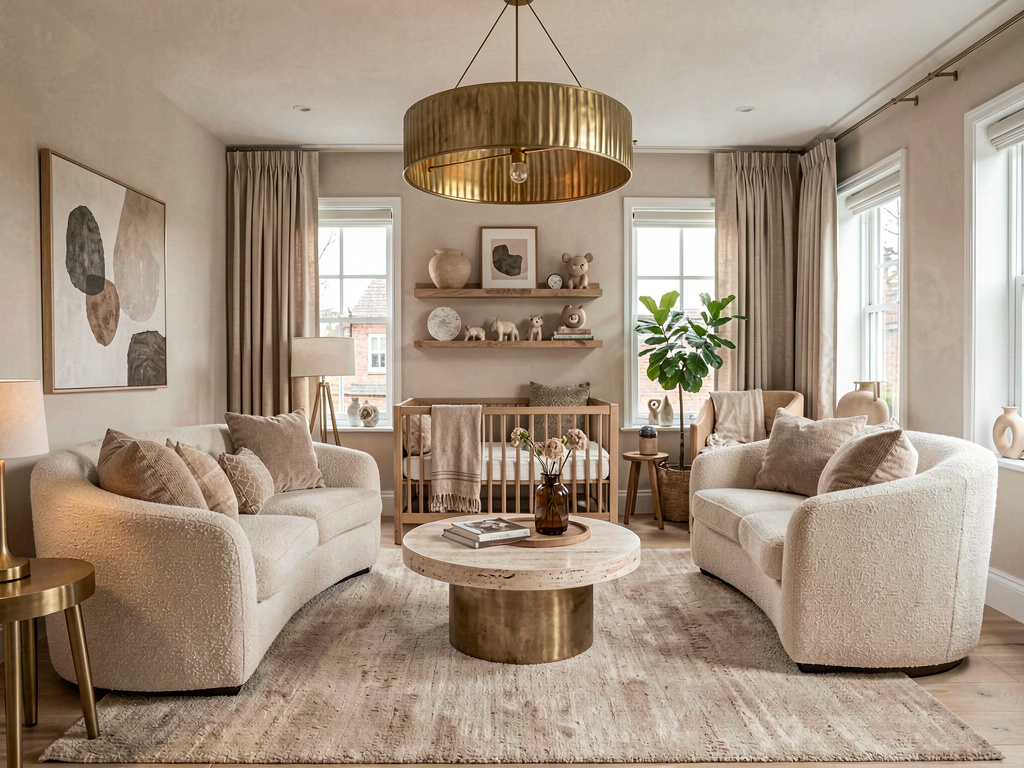 Contemporary nursery design