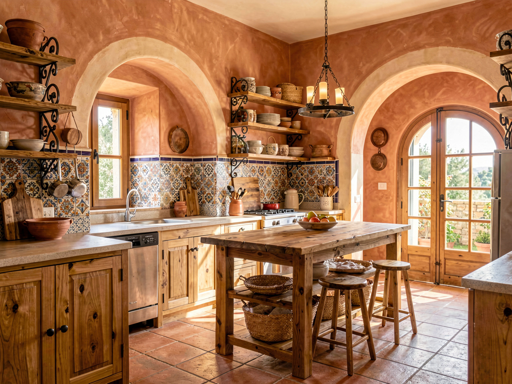 Mediterranean kitchen design