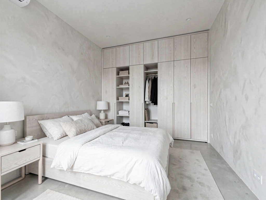 Minimalist bedroom design