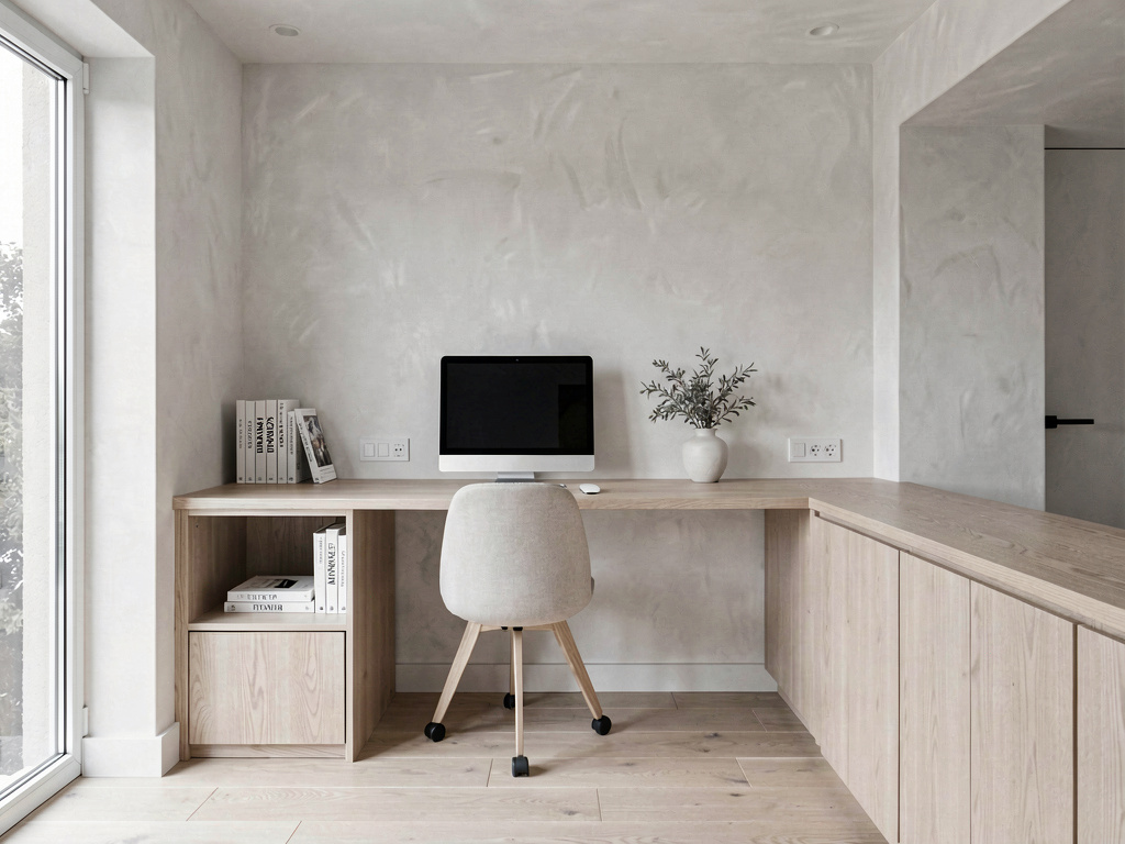 Minimalist home office design