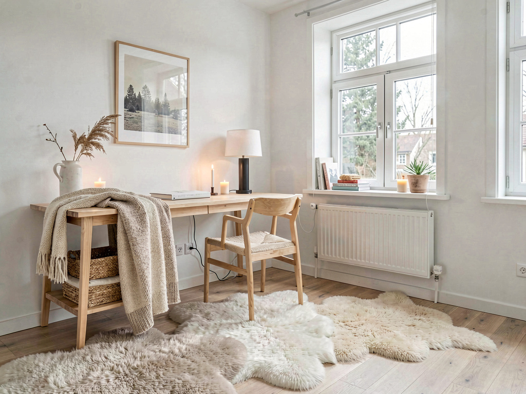 Scandinavian home office design