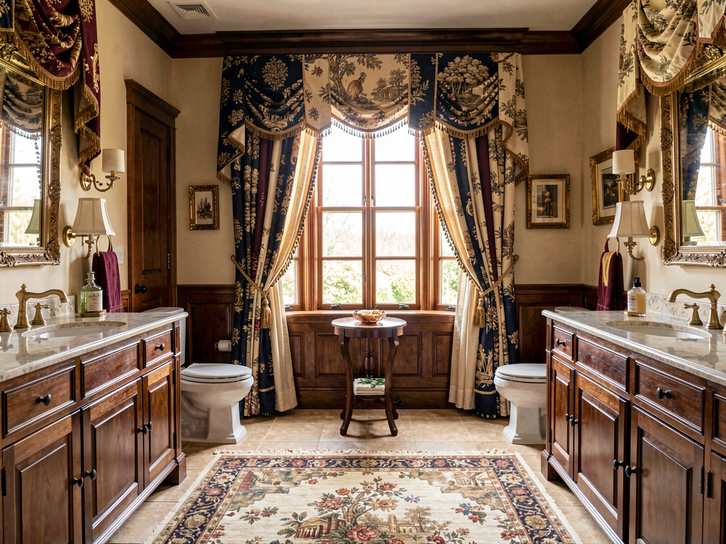 Traditional bathroom design
