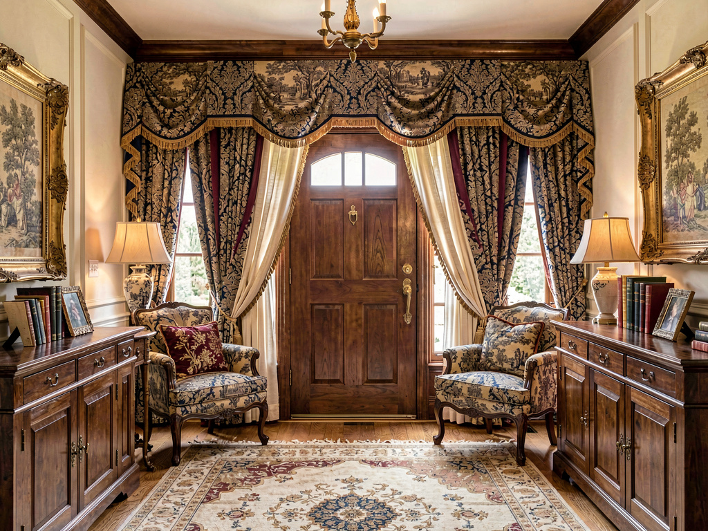 Traditional entryway design
