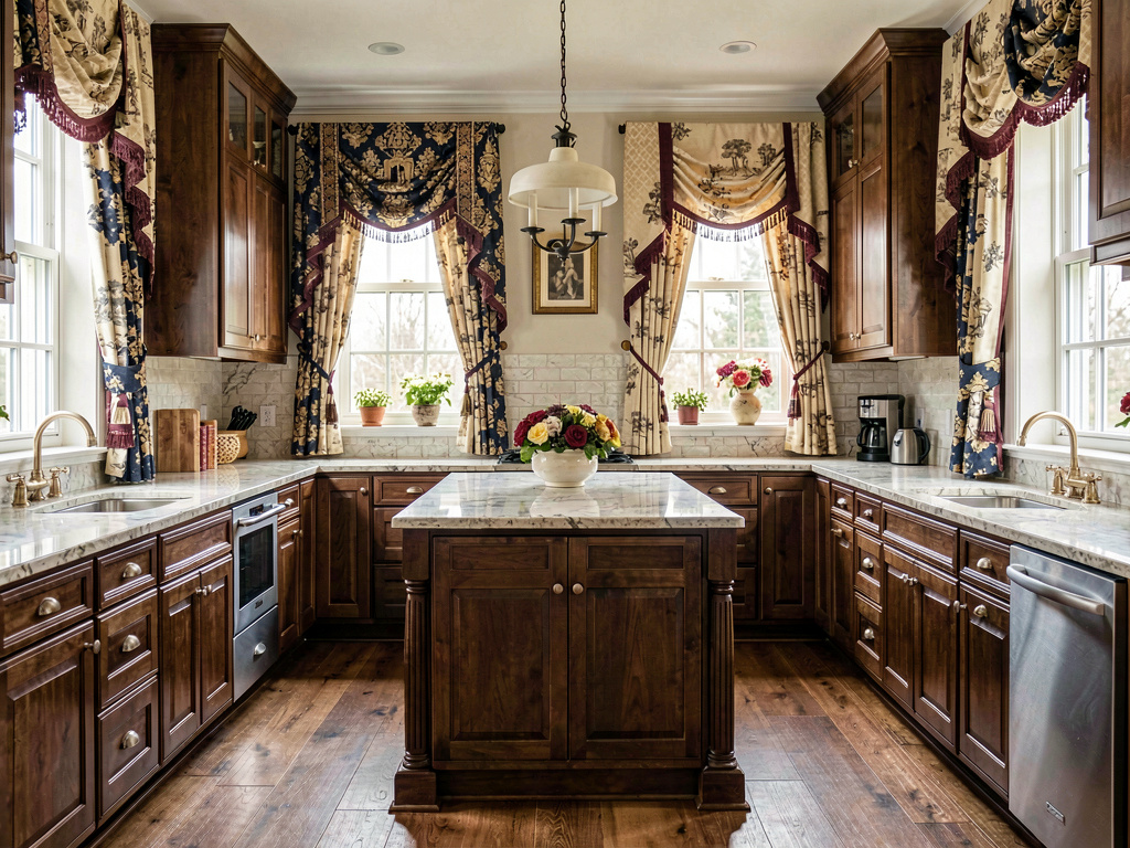 Traditional kitchen design