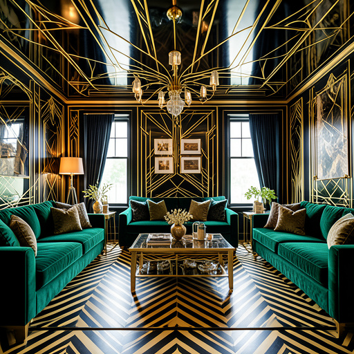 Art Deco interior design style