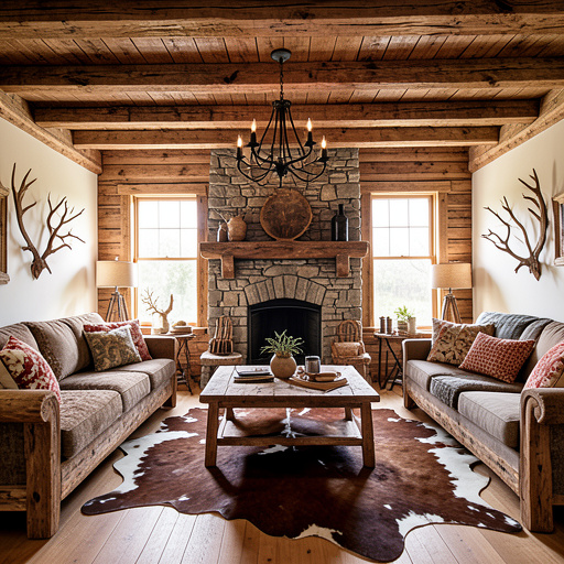 Rustic interior design style