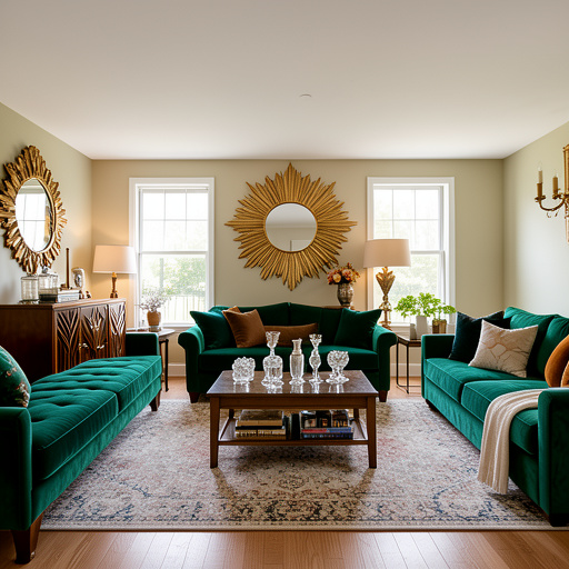 Vintage interior design style